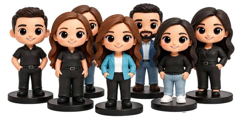 Colección de figuras empresariales