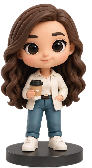 Figura personalizada sobre su base